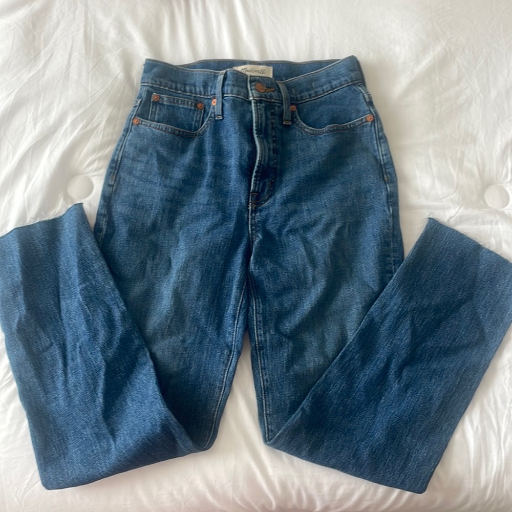 Madewell “the perfect vintage jean” jeans